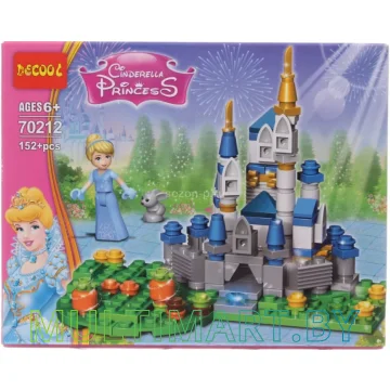 Конструктор Decool 70212 Дворец Золушки (152 детали)
